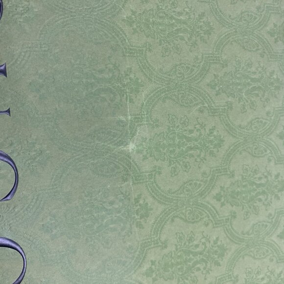 Gucci Green Paper Shopping Bag L With Handles 18.75 x 14 x 6.5 Damask - Picture 9 of 13